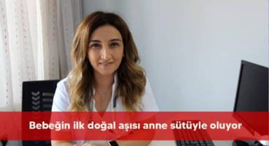 Bebeğin ilk doğal aşısı anne sütüyle oluyor