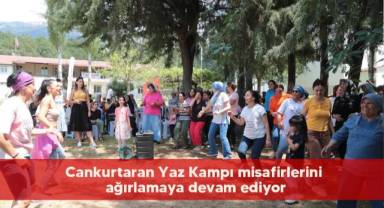 Cankurtaran Yaz Kampı misafirlerini ağırlamaya devam ediyor