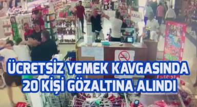 İstediği yerde yemek yiyemeyen şoförün başlattığı kavgada aşçının kafasını yarıldı