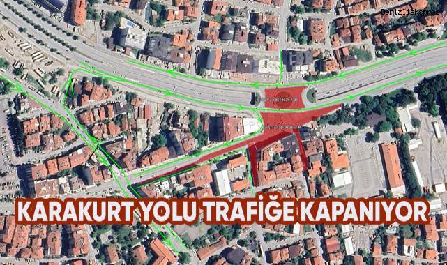 Karakurt yolu trafiğe kapanıyor