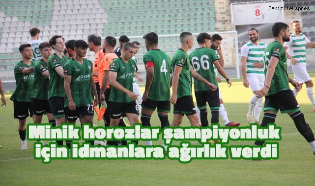 Minik horozlar şampiyonluk için idmanlara ağırlık verdi