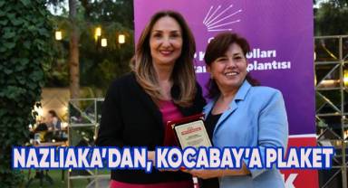 Nazlıaka'dan, Kocabay'a plaket