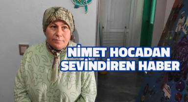 Nimet Hocadan sevindiren haber