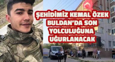 Şehit Uzman Çavuş Kemal Özek köyünde son yolculuğuna uğurlanacak