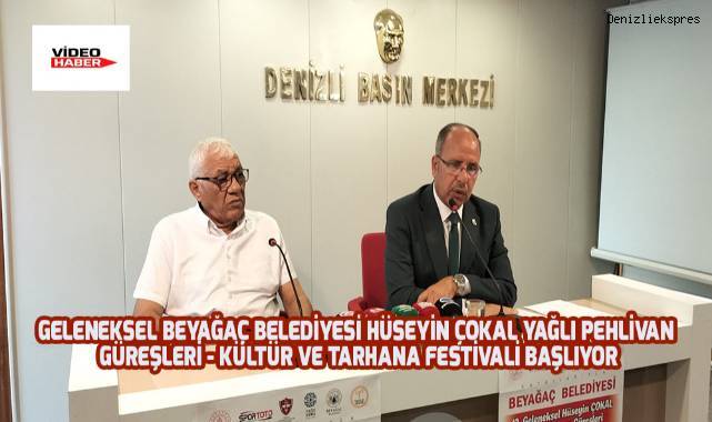 Beyağaç Belediyesi Hüseyin Çokal Yağlı Pehlivan Güreşleri - Kültür ve Tarhana Festivali başlıyor