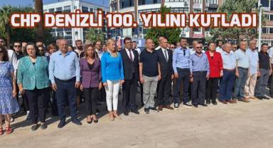Denizli CHP 100'üncü yılını kutladı