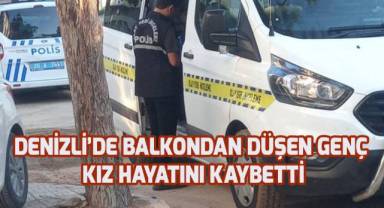 Denizli'de 4. kattan düşen genç kız hayatını kaybetti