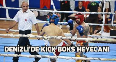 Denizli’de kick boks heyecanı hafta sonu yaşanacak