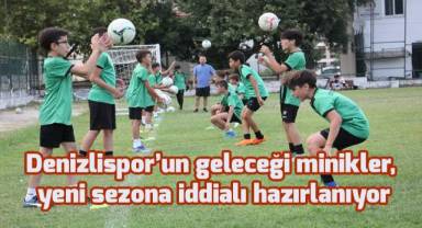 Denizlispor’un geleceği minikler, yeni sezona iddialı hazırlanıyor