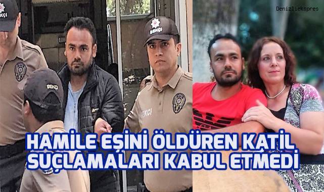 İki çocuk annesi hamile eşini öldüren koca suçlamaları kabul etmedi