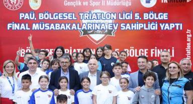 PAÜ, Bölgesel Triatlon Ligi 5. Bölge Final Müsabakalarına Ev Sahipliği Yaptı