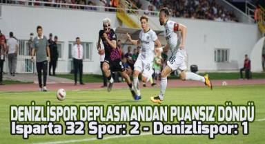 TFF 2. Lig: Isparta 32 Spor: 2 - Denizlispor: 1