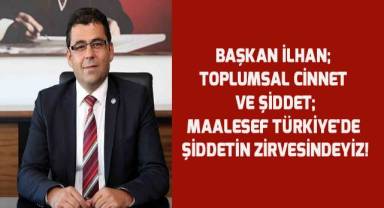 Başkan İlhan Erdal Çam'ın katledilmesinin ardından basın açıklaması yaptı; Türkiye'de şiddetin zirvesindeyiz!