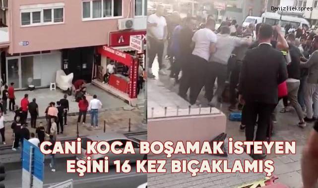 6 bıçak darbesi alan kadın taburcu edildi, meydan dayağı yiyen kocanın tedavisi sürüyor
