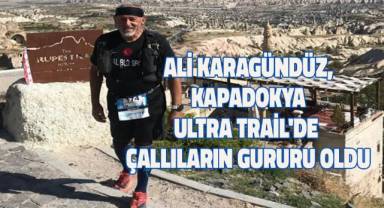Ali Karagündüz, Kapadokya Ultra Trail'de Yaş Grubunda 2. Oldu