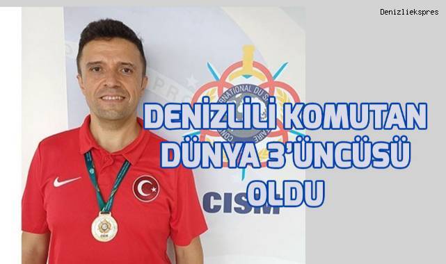Çallı komutan attığını vurdu, dünya 3.'sü oldu