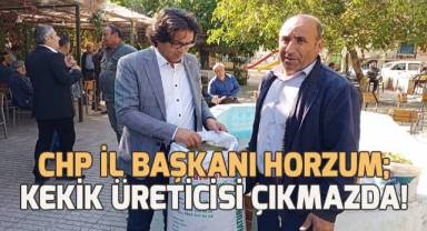 CHP İl Başkanı Horzum; Uzunpınar'da kekik üretiicilerinin dertlerini dinledi