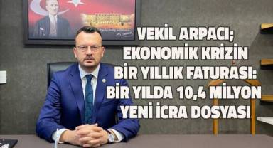 CHP’li Arpacı: 39 milyon vatandaşın bireysel kredi borcu var