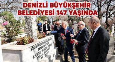 Denizli Büyükşehir Belediyesi 147 yaşında