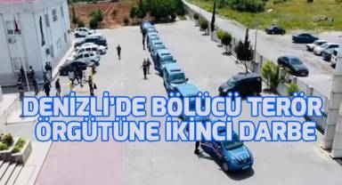 Denizli’de bölücü terör örgütüne ikinci darbe