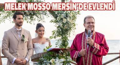 Denizlili ünlü sanatçı, Mersin'de dünya evine girdi