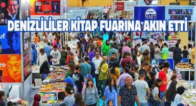 Denizlililer kitap fuarına akın etti