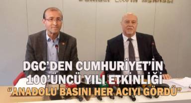 DGC'den Cumhuriyet'in 100. yılı kapsamında 'Milli Mücadele'de Denizli ve Anadolu Basını' konulu konferans