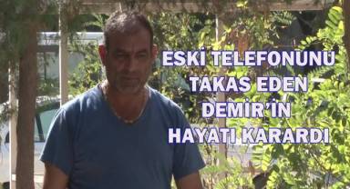 Eski telefonunu takas etti, hayatı karardı