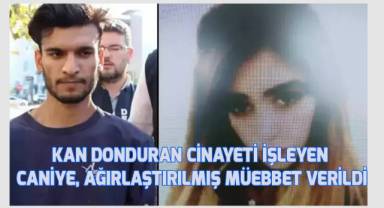 Fare zehri verdiği sevgilisini boğarak öldüren zanlıya ağırlaştırılmış müebbet verildi