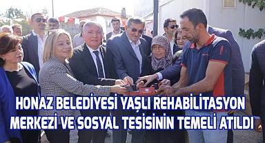 Honaz Belediyesi Yaşlı Rehabilitasyon Merkezi ve Sosyal Tesisinin Temeli Atıldı