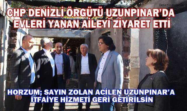 İl Başkanı Horzum; Sayın Zolan acilen Uzunpınar'a itfaiye hizmeti geri getirilsin