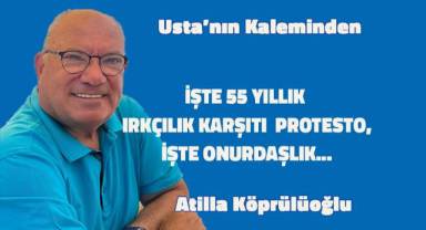 İŞTE 55 YILLIK IRKÇILIK KARŞITI PROTESTO, İŞTE ONURDAŞLIK...
