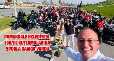 Pamukkale Belediyesi100.Yıl kutlamalarına sporla damga vurdu