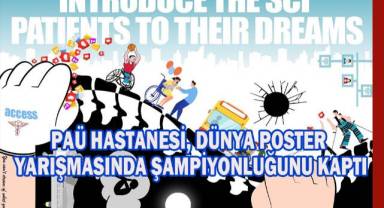 PAÜ Hastanesi, dünya poster yarışmasında şampiyonluğunu kaptı