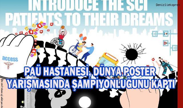 PAÜ Hastanesi, dünya poster yarışmasında şampiyonluğunu kaptı