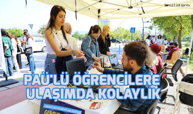 PAÜ'lü öğrencilere ulaşımda kolaylık