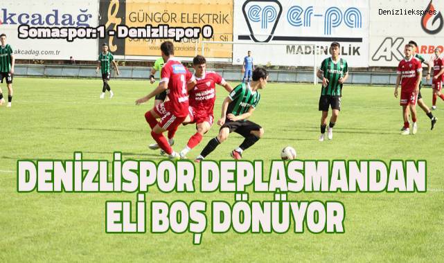 Somaspor, Denizlispor'u Arda'nın Golüyle 1-0 Mağlup Etti