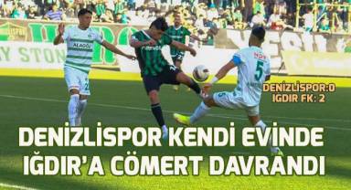 TFF 2. Lig: Denizlispor: 0 - Iğdır FK: 2