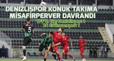 TFF 2. Lig: Denizlispor: 1 - 24Erzincanspor: 1