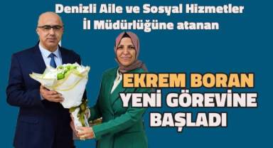 Denizli Aile ve Sosyal Hizmetler İl Müdürlüğü'nde Görev Değişimi: Ekrem Boran Yeni İl Müdürü