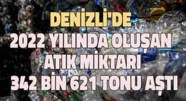 Denizli'de 2022 Yılında Oluşan Atık Miktarı 342 Bin 621 Tonu Aştı