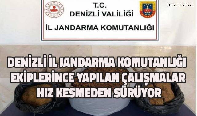 Denizli’de 51 kilo kaçak tütün ve 93 parça tarihi eser ele geçirildi