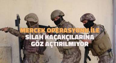 Denizli’de silah kaçakçılarına Mercek-4 operasyonu