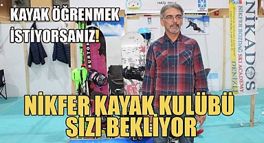 Denizli'nin Kar Kayak Cennetinde; Nikfer Kayak Kulübü, Kış Sporu Severleri Bekliyor!