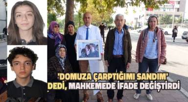 'Domuza çarptığımı sandım' dedi, mahkemede ifade değiştirdi