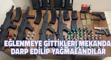 Eğlenmeye gittikleri mekanda darp edilip yağmalandılar