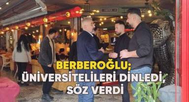 İYİ Parti Pamukkale Belediye Başkan Adaya Adayı Türkay Berberoğlu; üniversitelileri dinledi, söz verdi