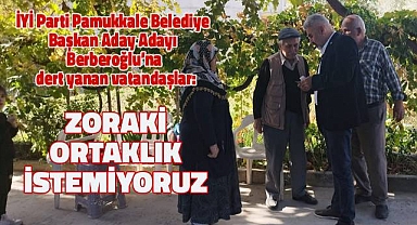 Mahalle halkı rahatsız oldu, zoraki ortaklığa karşı çıktı