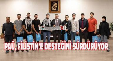 PAÜ, Filistin’e desteğini sürdürüyor