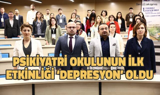 Psikiyatri okulunun ilk etkinliği ‘depresyon’ oldu